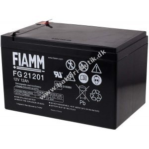 FIAMM Batteri til Brnekretj, Hummer Jeep 12V 12Ah