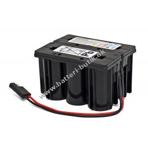 Enersys / Hawker Blybatteri Monoblock 12V 2,5Ah med Kabel & Stik