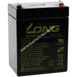 KungLong Blybatteri WP2.9-12T 2,9Ah 12V