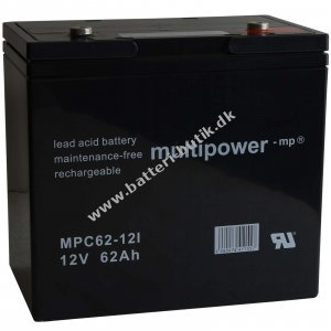 Powery Blybatteri (multipower) MPC62-12I Cyklisk