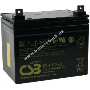 CSB Blybatteri EVH12390 12V 39Ah Cyklisk