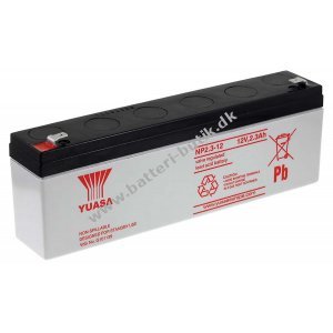 YUASA Blybatteri NP2.3-12 Vds