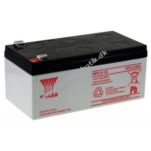 YUASA Blybatteri NP3.2-12