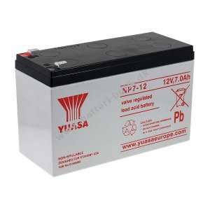 YUASA Blybatteri NP7-12 Vds