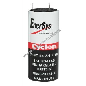 Enersys / Hawker Blybatteri, Blei-Zelle E Cyclon 0850-0004 2V 8,0Ah