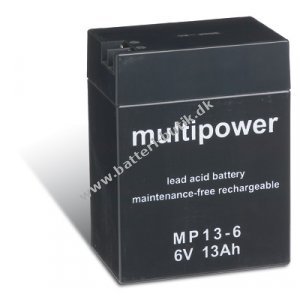 Powery Blybatteri (multipower) MP13-6
