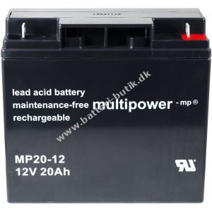 Powery Blybatteri (multipower) MP20-12