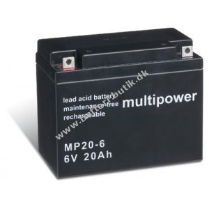 Powery Blybatteri (multipower) MP20-6