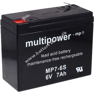 Powery Blybatteri (multipower) MP7-6S