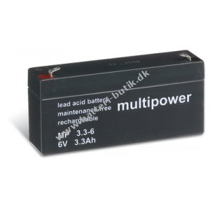 Powery Blybatteri (multipower) MP3,3-6