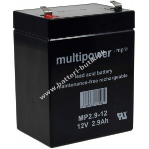 Powery Blybatteri (multipower) MP2,9-12