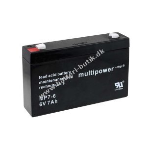 Powery Blybatteri (multipower) MP7-6