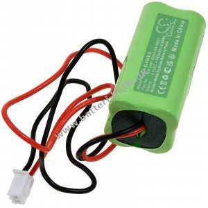 Batteri til Fischer NLK1U003SC NLK3U003SC Lampe Nødbelysning