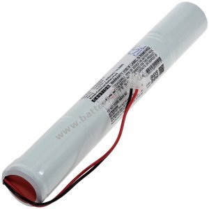 Batteri til lampe, nødbelysning Schneider Exiway Class, Plus, One, Typ OVA58994