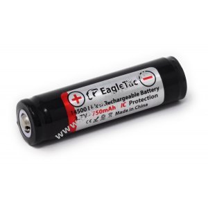 Eagletac 14500 Li-Ion Batteri 3,7V 750mAh IC-Prdected 1er Pack