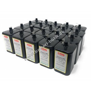 4R25 6V-BlockBatteri Ersatz til Nissen IEC 4R25 Batteri til Billiardbord 20er Set