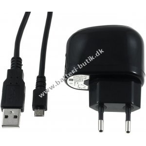 USB-Ladeadapter inkl. 2.0 High-Speed USB-Kabel med Micro USB