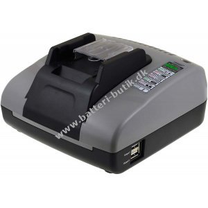 Powery Batterilader med USB til Makita Type 193349-6