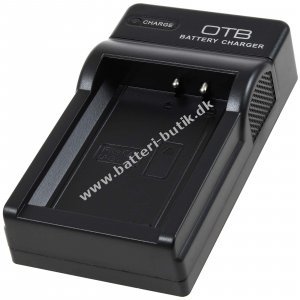 Lader, Ladestation DC-K til Batteri Canon LP-E10 med Micro-USB