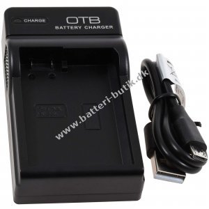 Lader, Ladestation DC-K Passer til Batteri Nikon EN-EL14
