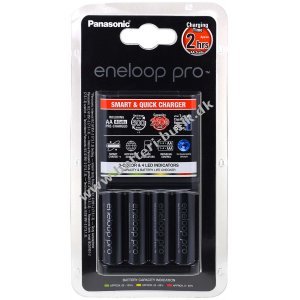 Lader Panasonic eneloop BQ-CC16 inkl. 4 stk.AA eneloop Pro 2500mAh