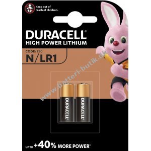 batteri Duracell Security  Typ LR1 1er Blister