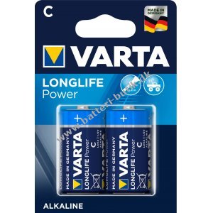 Batterier Varta 4914 Babyzelle 2er Blister