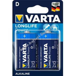 Batterier Varta 4920 Monozelle 2er Blister