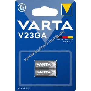 Varta Batterier Alkaline V23A V23GA 23AE 12V 2er Blister