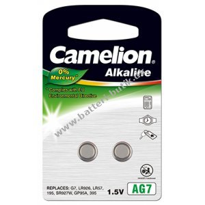 Camelion knapcelle AG7 2er Blister