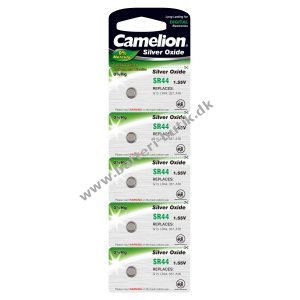 Camelion Sølvoxid-Knapcelle SR44 / G13 / LR44 / 357 / A76 5er Blister