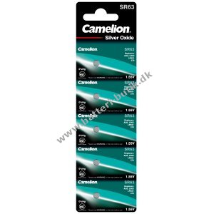 Camelion Slvoxid-Knapcelle SR63 / SR63W / G0 / 379 / 379S / SR521 5er Blister