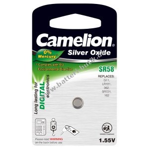 Camelion Knapcelle,Urbatteri SR58/SR58W / G11/ LR721 / 362/162 / SR721 1er Blister