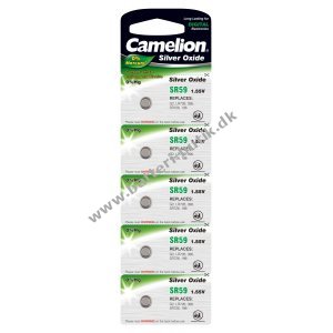 Camelion Knapcelle,Urbatteri SR59/SR59W / G2 / LR726 / 396/196 SR726 5er Blister