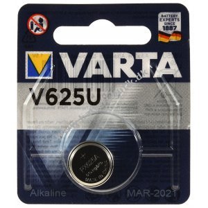 Varta Knapcelle 625A LR9 PX625 PX625G V625U Alkaline 1er Blister