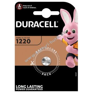 Lithium Knapcelle Duracell DL1220 1er Blister