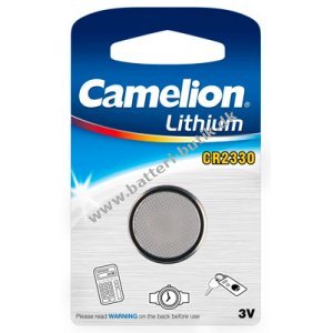 Lithium Knapcelle Camelion CR2330 1er Blister
