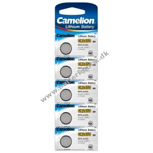 Camelion Lithium Batteri CR2450 3V 5er Blister