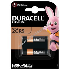 Foto batteri Duracell M3 Typ 2CR5 1er Blister