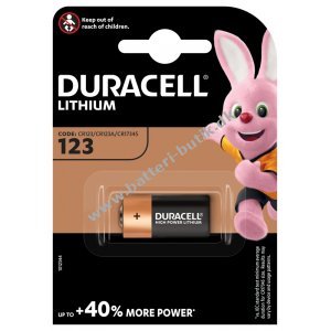 Foto Batteri Duracell M3 DL123A 1er Blister