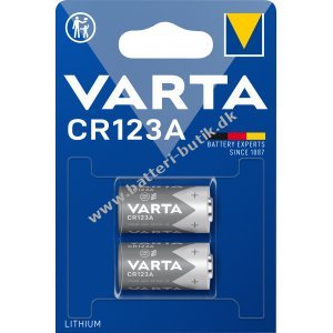 Varta Foto Batterier 6205 CR123A 2er Blister