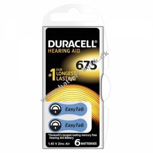 Duracell Hreapparat DA675 6er Blister