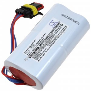Batterie kompatibel mit Daitem DC408 Alarmsystem
