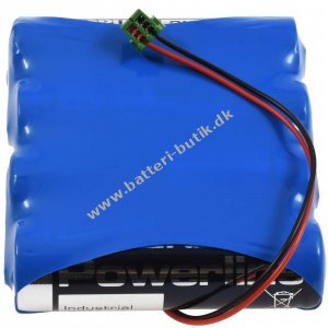 Batteriepack 4x AA LR6A, til Türsteuerungen, kompatibel med Messerschmedt 6VQ-02 6V PHR 2 stik