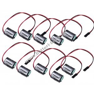 10x SPS-LithiumBatteri til Siemens Simatic SL761