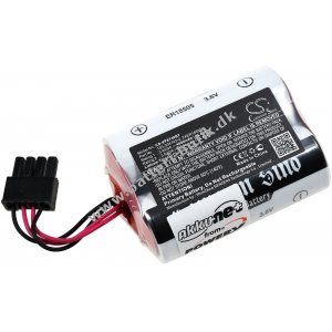 Lithium Batteri-Pack til Outdoor-Sirene Visonic MCS-740 / SR-740 PG2 / Type 2XER18505M Bemærk Stiktype
