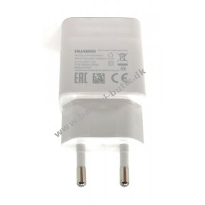 Original Huawei Lader / Lade-Adapter til Huawei P8 Lite / P9 / P9 Plus / Y560  2,0Ah Hvid