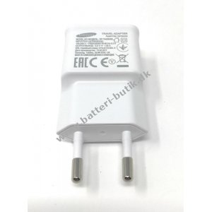 Original Samsung Lader / Lade-Adapter til Samsung Galaxy S3 / S3 mini /S5/S6/S7/S7 edge Hvid