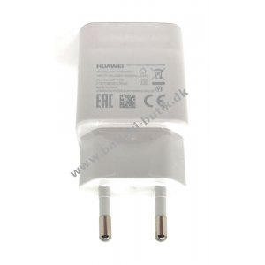 Original Huawei Lader / Lade-Adapter til Huawei P8 Lite / P9 / P9 Plus / Y560 /  2,0Ah Hvid