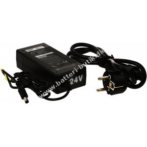 Lader, Strømforsyning til E-Bike-, E-Roller Batteri 29,4V 2A til eks. Pedelec